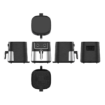 Air Fryer CRISTOR Noir Inox 7.2L 1650W