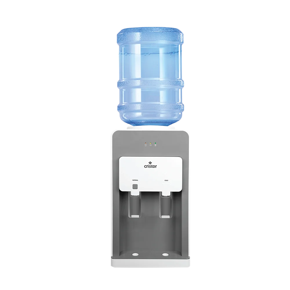 Distributeur d'eau CRISTOR Sur Table R600a Blanc et Gris 20 L