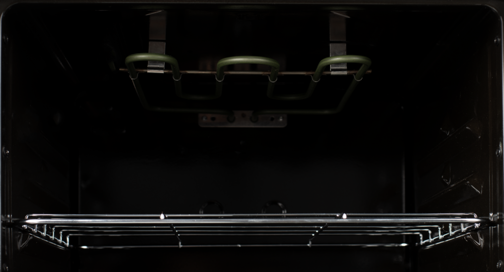Cuisinière Cristor 4feux Mini avec grill Gris 50cm
