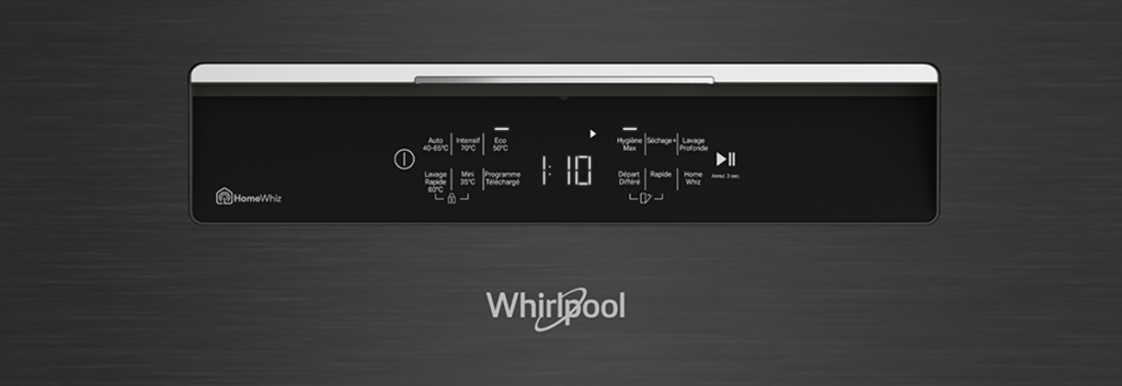 Lave-Vaisselle Whirlpool 16 Couverts smart 11 programmes