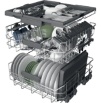 Lave-Vaisselle Whirlpool 16 Couverts smart 11 programmes