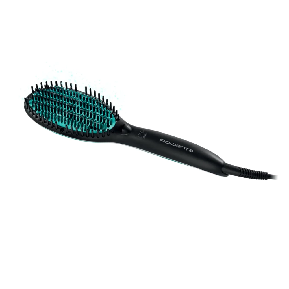 Rowenta Power Straight Brosse lissante spéciale pour Cheveux très bouclés CF5820F0