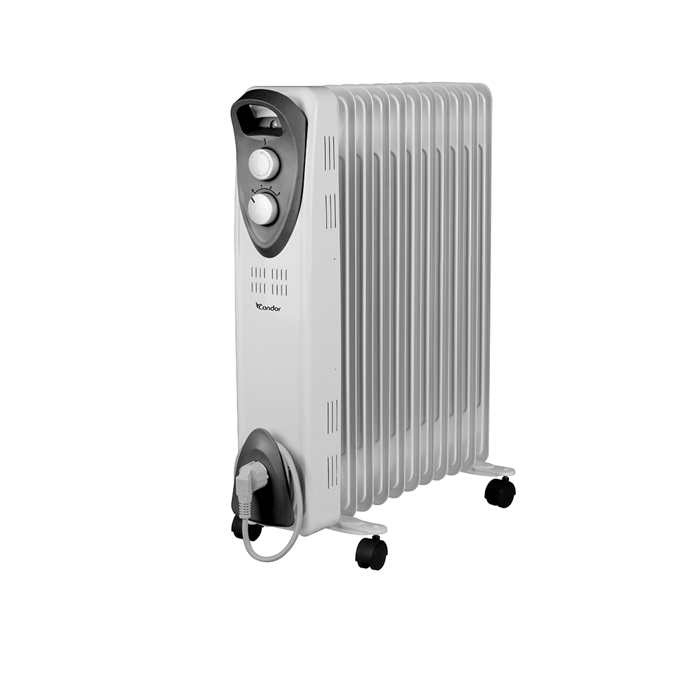 Radiateur Bain d’huile CONDOR 9 éléments 2000 W