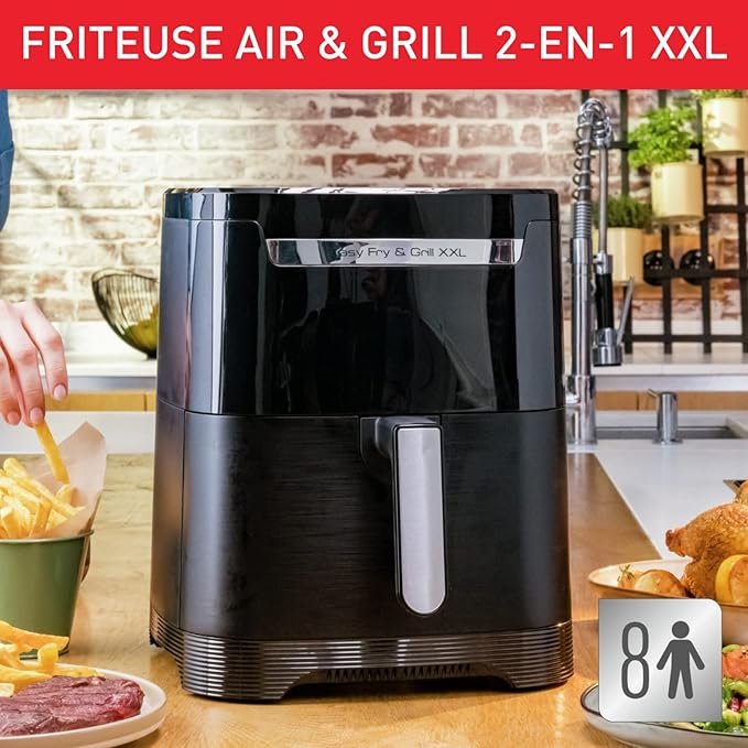 Air Fryer MOULINEX Easy Fry Grill XXL 2en1