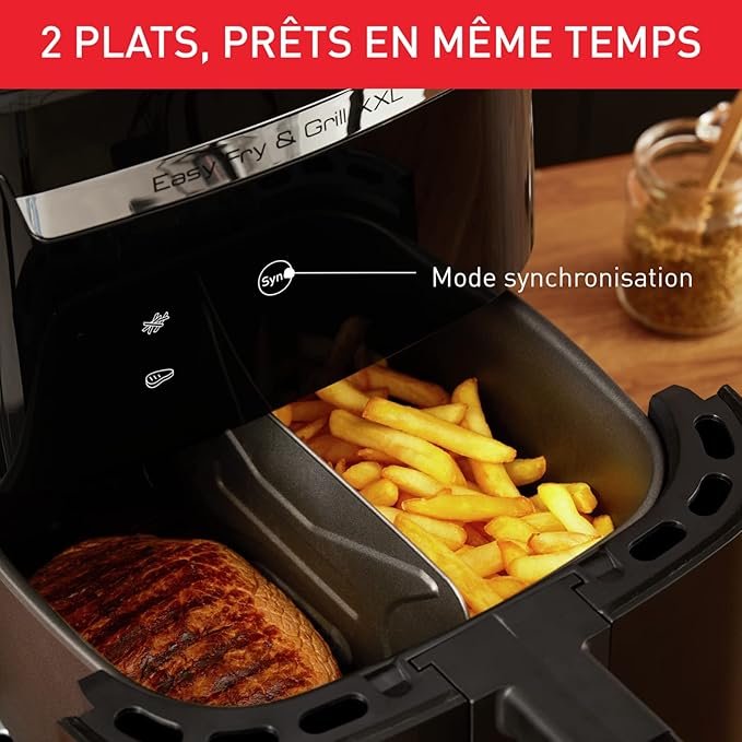 Air Fryer MOULINEX Easy Fry Grill XXL 2en1