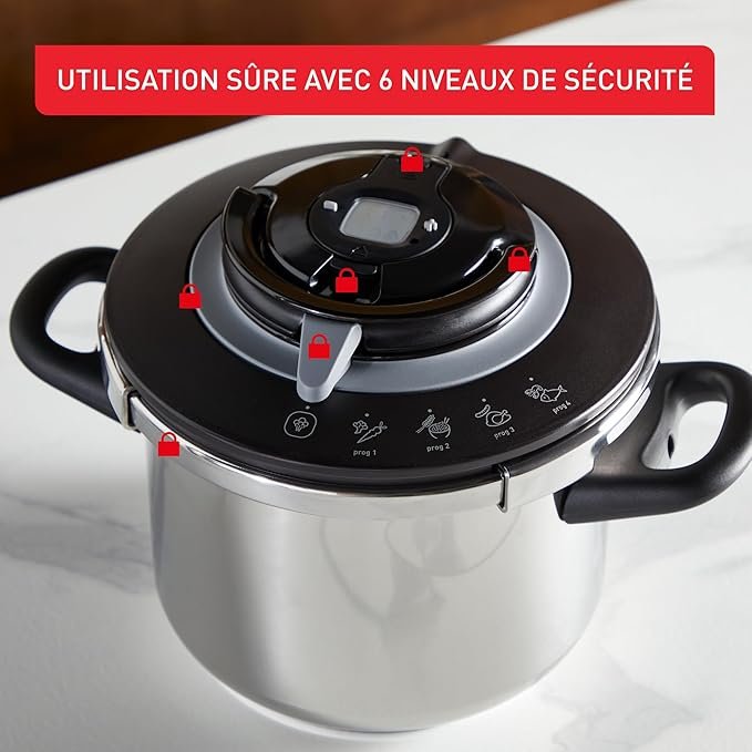 Cocotte-minute SEB Clipso+ CHEF 8L
