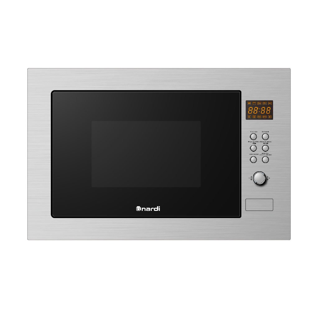 Micro-ondes Encastrable NARDI - 25L - Grill - Inox NMW259EGF1S