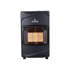 Radiateur A Gaz Butane CRISTOR -4200 W- Mobile - Pliable - Noir RGB-CR43PN