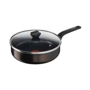 Sauteuse TEFAL EASY COOK & CLEAN-24cm antiadhésive + couvercle B5543202