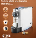 Machine à café à capsule CONDOR HAVANA Blanche