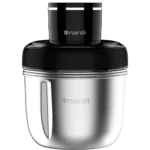 Hachoir NARDI 5en1 350 w Inox Noir