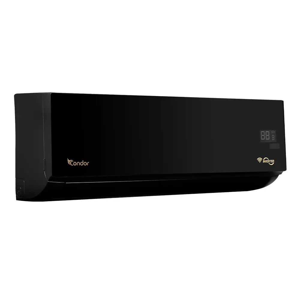 Climatiseur CONDOR ALPHA Inverter Smart Super Tropical 12K BTU Noir