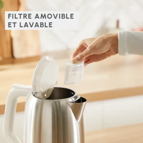 Bouilloire MOULINEX Subito 1.7 L  Inox