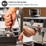 Machine espresso manuelle avec broyeur KRUPS Precision