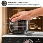 Machine espresso manuelle avec broyeur KRUPS Precision