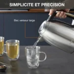 BOUILLOIRE Krups Excellence 1,7 l inox BW552D10