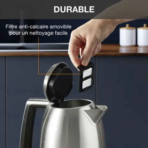BOUILLOIRE Krups Excellence 1,7 l inox BW552D10