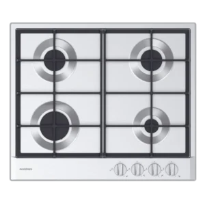 Table de cuisson Rosières 4 Feux Inox avec Thermocouple et Grille en Fonte