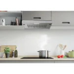Hotte Casquette aspirante CANDY Inox - 300 m3/h CFT62/4W