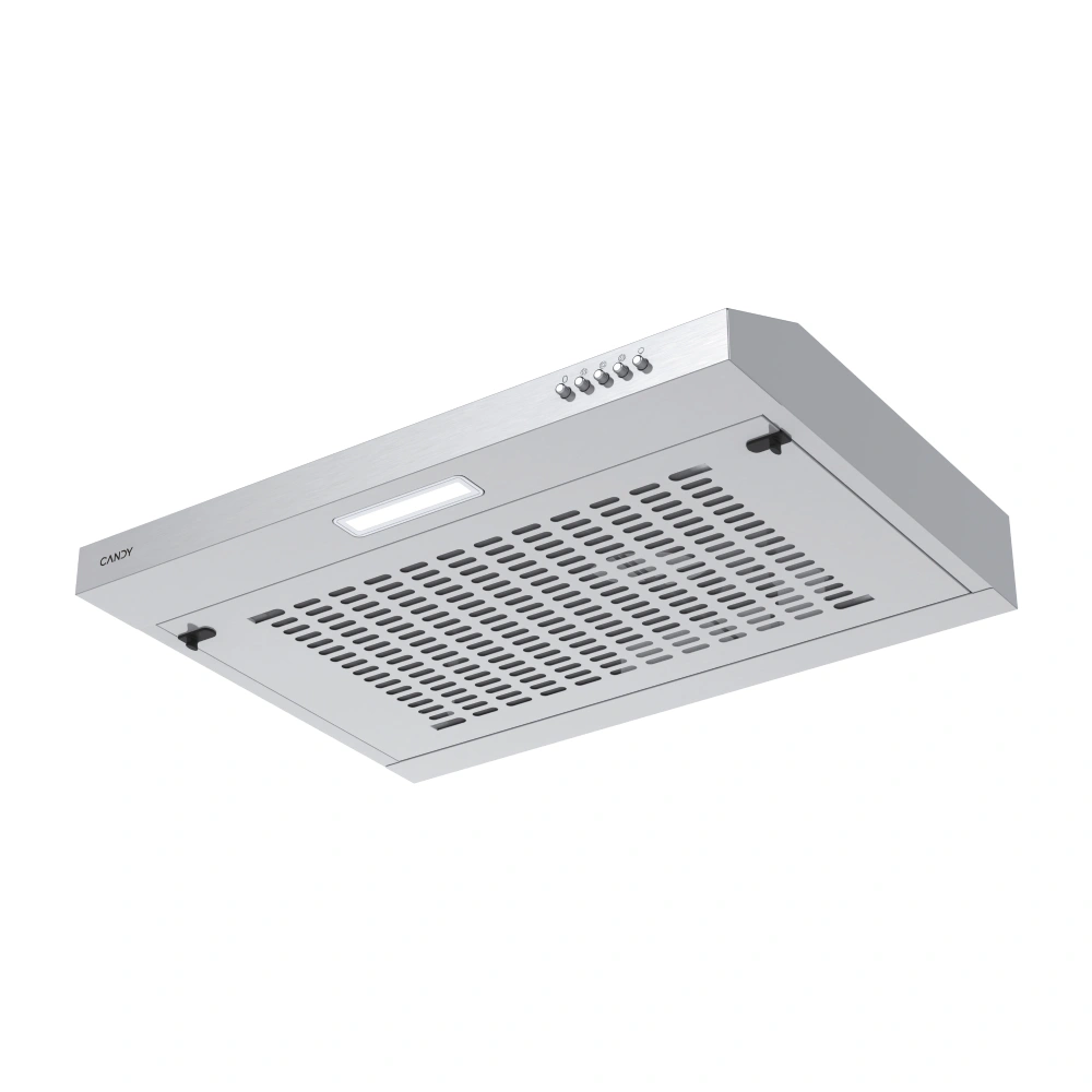 Hotte Casquette aspirante CANDY Inox - 300 m3/h CFT62/4W