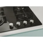 Table de cuisson CANDY/04 Feux /Wok/Thermocouple/Commande frontale /Fonte/Black Glass CDK6GF4WEKB