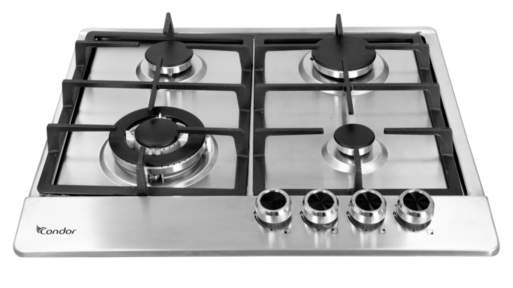 Condor Table de Cuisson Encastrable ASTRA  60 cm 4 Feux  Inox CTE64WAS1X