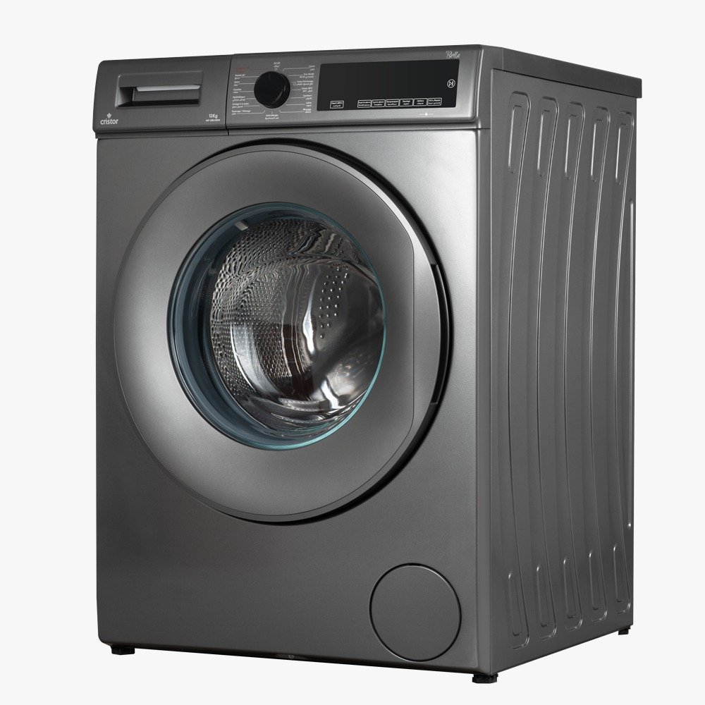 Machine à Laver BELLA CRISTOR  Dark Inox 12 kg