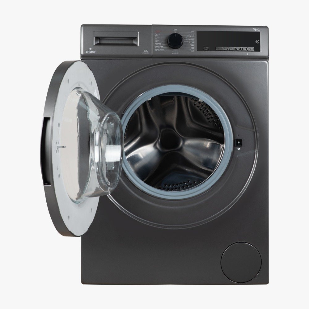 Machine à Laver BELLA CRISTOR  Dark Inox 12 kg