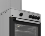 Cuisinière GAZ/GAZ Whirlpool  INOX  60 CM 62L