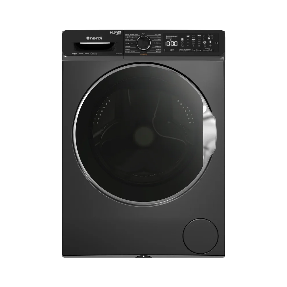 Machine à Laver Frontal NARDI séchante Grise 10,5/6 kg
