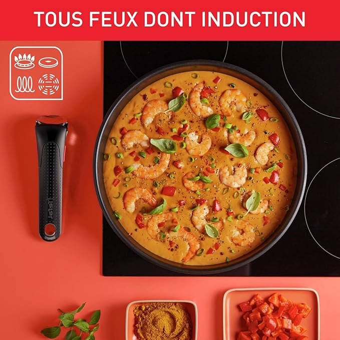 Batterie de cuisine Tefal 20 pièces Ingenio Emotion