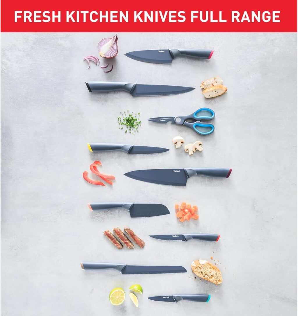 Couteau Santoku Tefal Cuisine Fraîche 12 cm