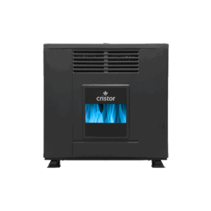 Radiateur A Gaz CRISTOR -14KW- Détecteur CO - Noir RGK214N