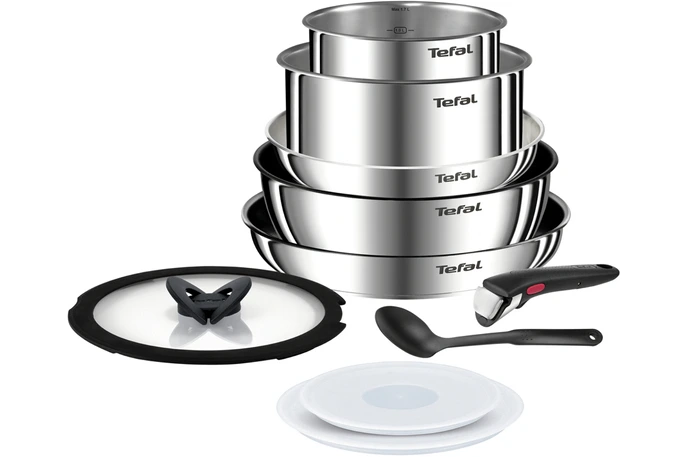 Batterie de cuisine Tefal 10 pièces Ingenio Emotion