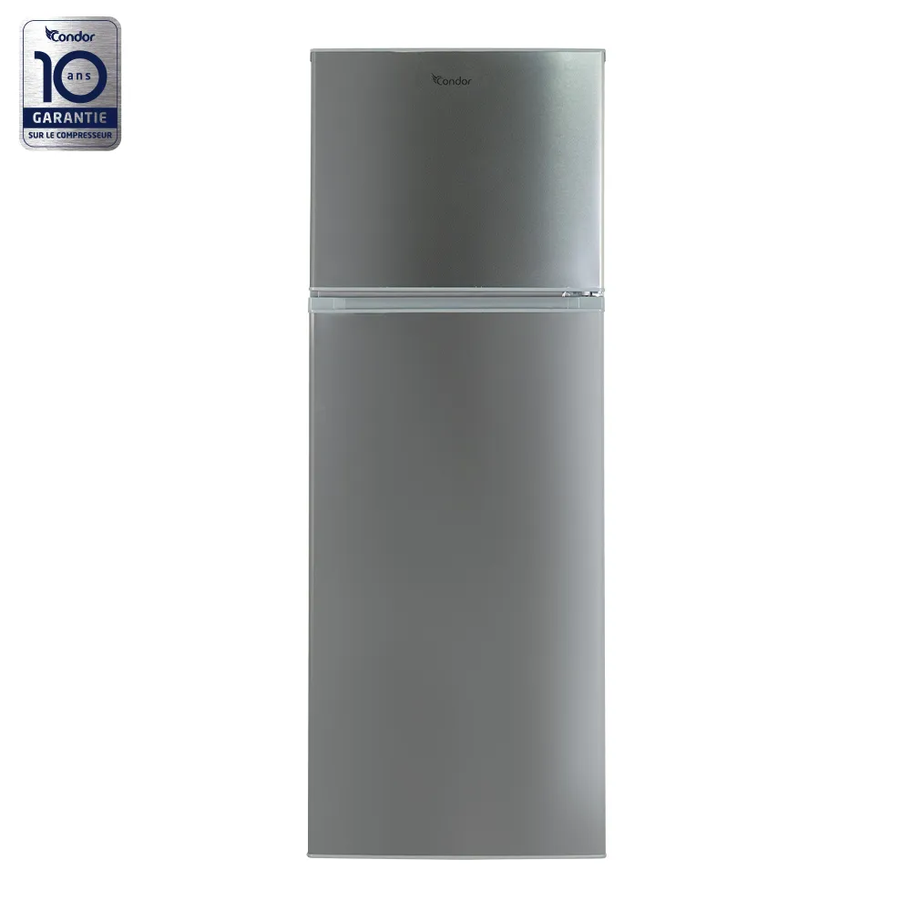 Réfrigérateur Condor 450L Double Porte VITA+ De Frost Inox