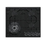 Table encastrable Condor Vanilla 04 Feux Black Glass 60 cm CTE64W-VN3GB
