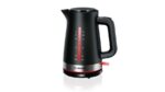 BOUILLOIRE BOSCH MYMOMENT 1.7LT/2400W EN PLASTIQUE SANS FIL NOIR